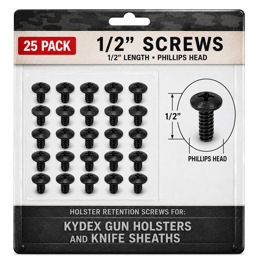 Black Truss Head Screws, 1/2 Inch, #8-32, 25 Pack - image 1