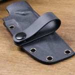 IWB Soft Belt Loops Black Tatical Rubberized Nylon Strap Holster Clip Work with 1.25" 1.5" 1.75" Belts with Hardware Kit